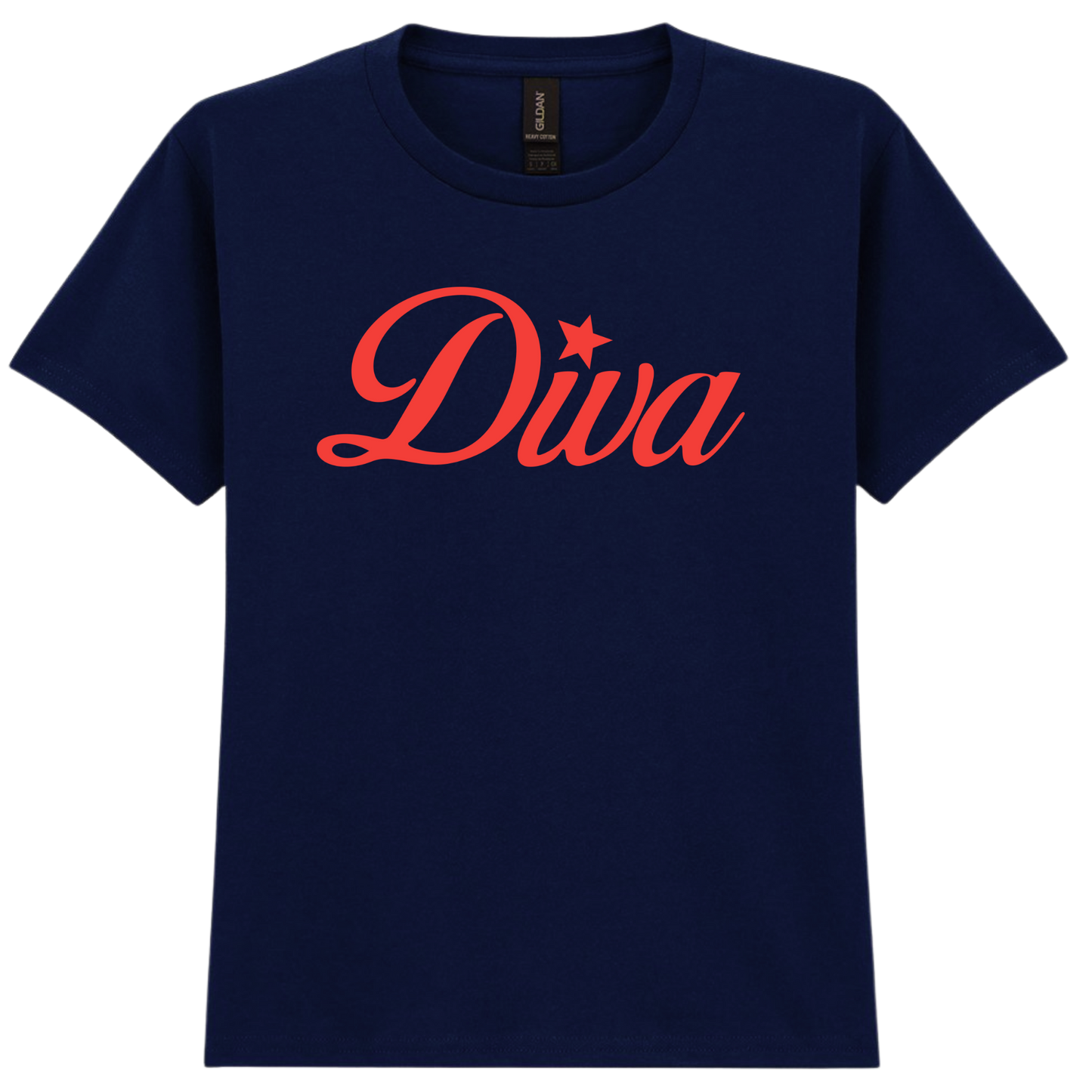 Diva Puff Print | Baby Tee