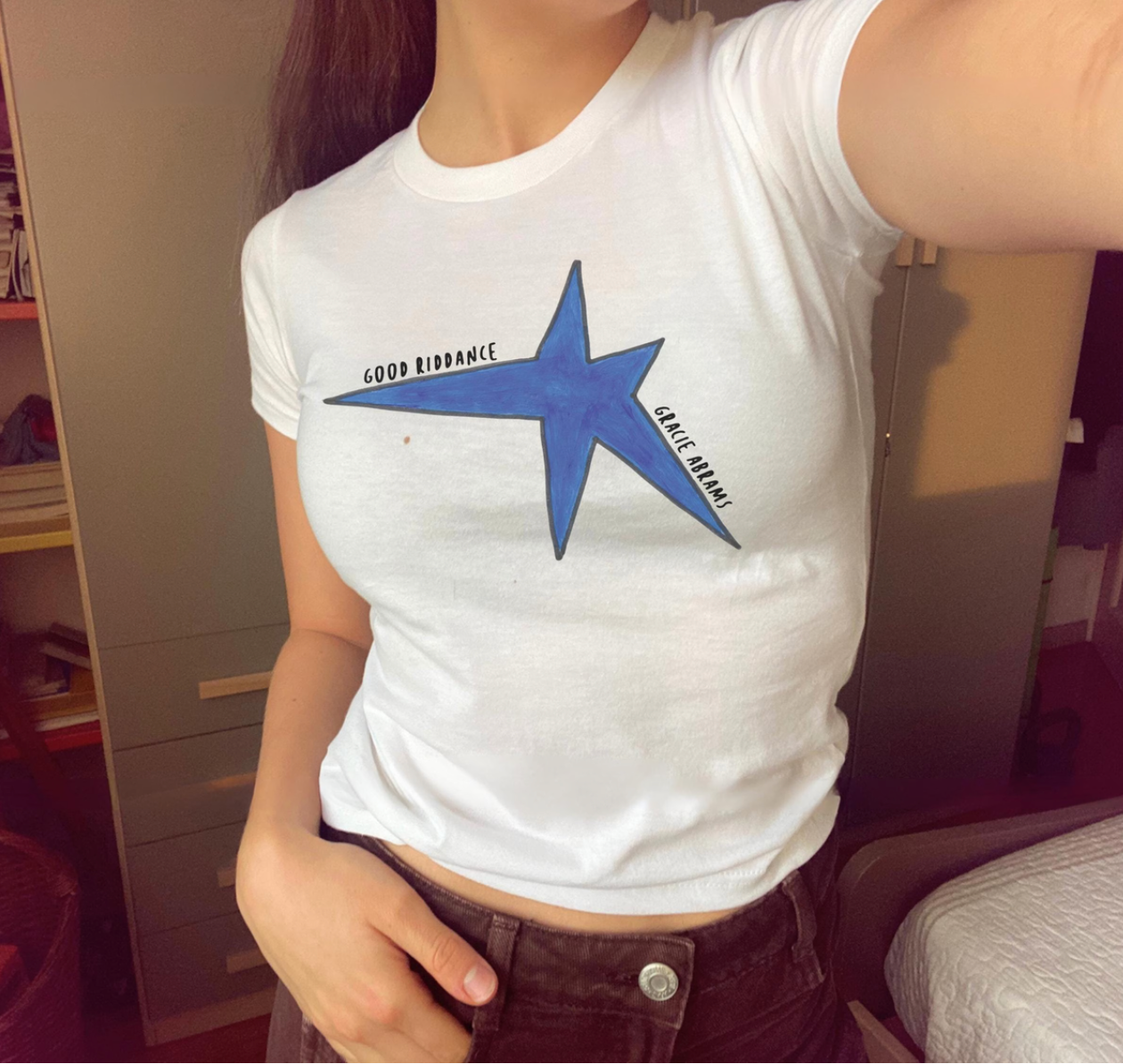 Good Riddance Star Baby Tee