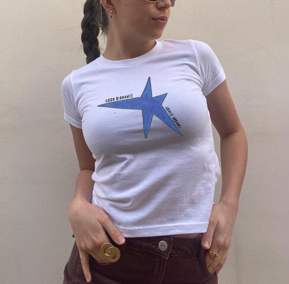 Good Riddance Star Baby Tee