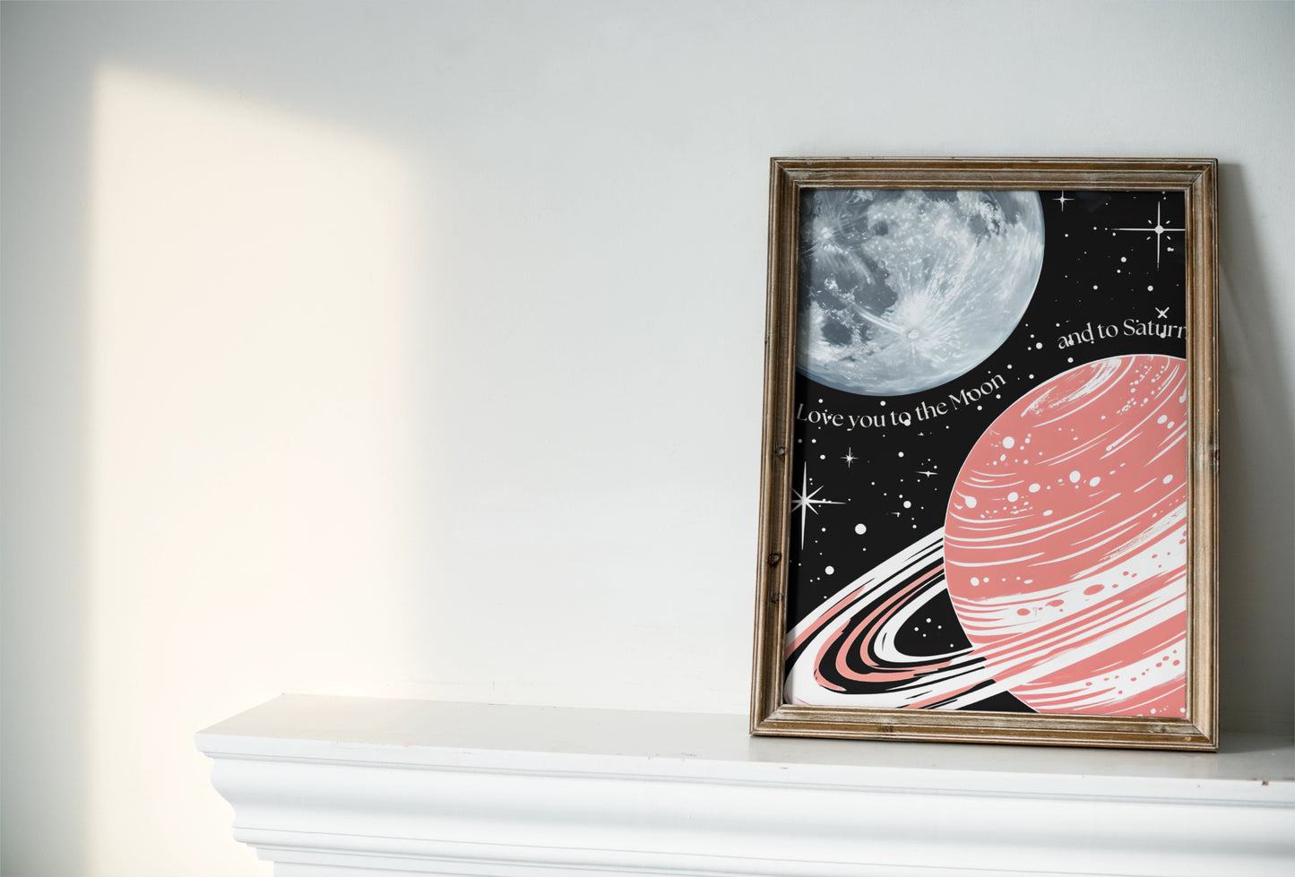 Love you to the moon and to Saturn - Seven