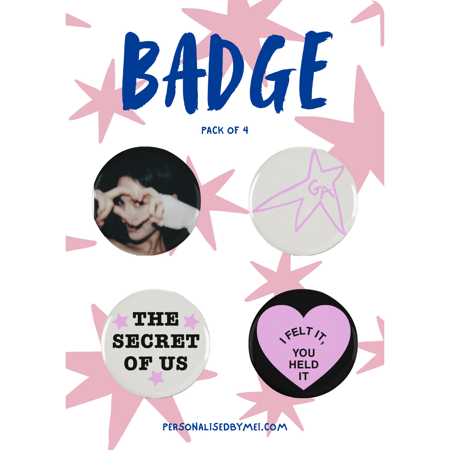 The Gracie Badge Pack