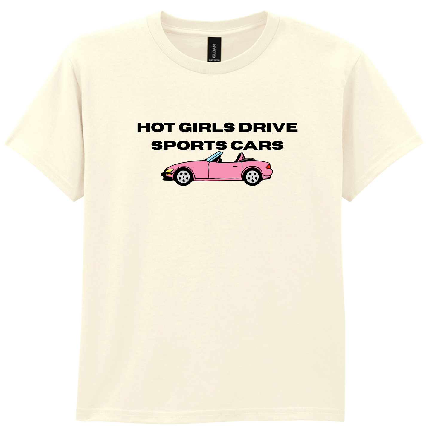 Hot Girls Drive Sports Car