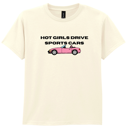 Hot Girls Drive Sports Car
