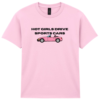 Hot Girls Drive Sports Car