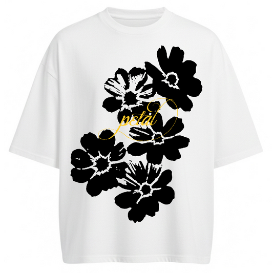 The Petal | Unisex Boxy Cropped T-Shirt