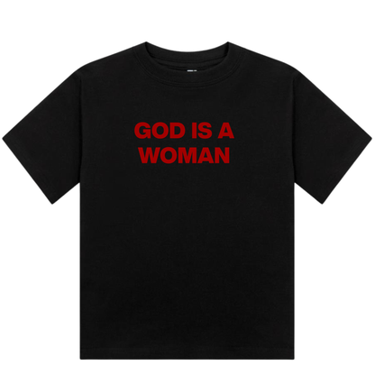 God Is A Woman | Fitted Baby Tee
