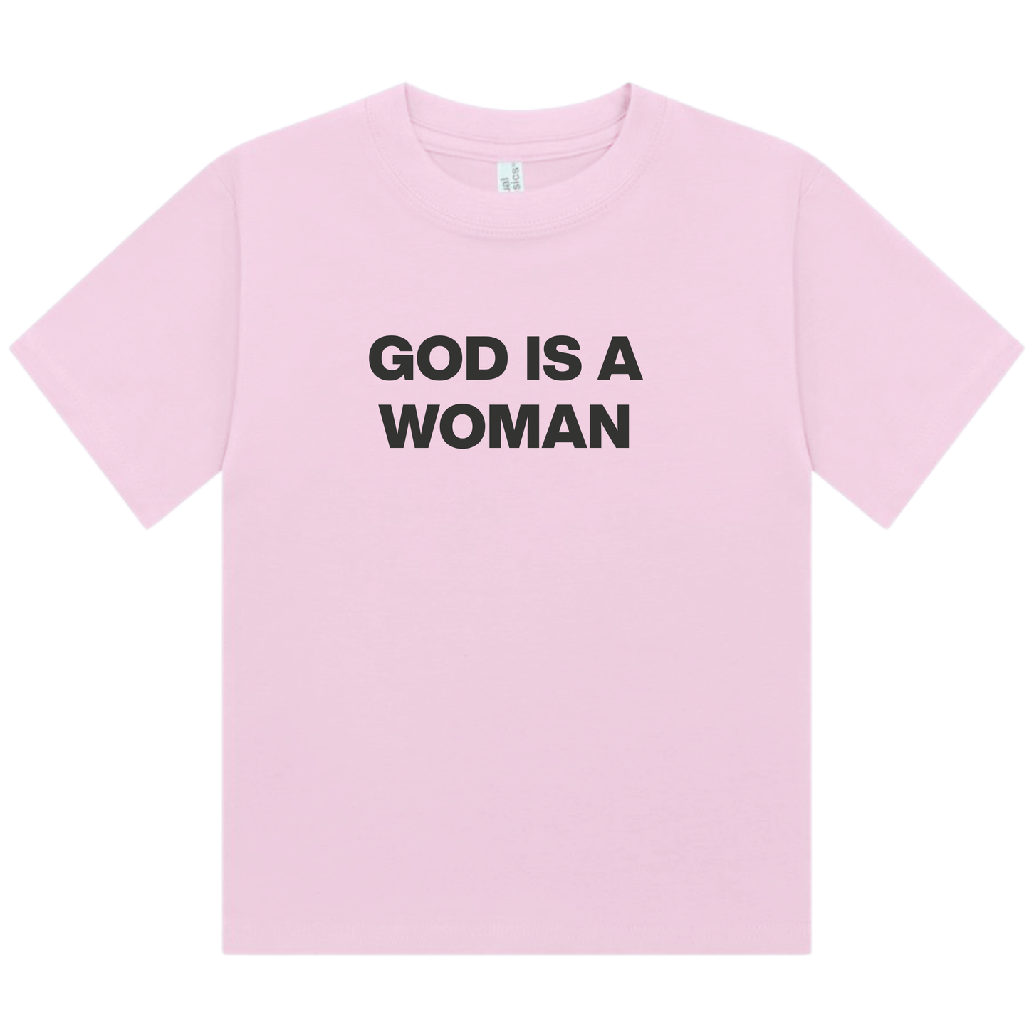 God Is A Woman | Fitted Baby Tee