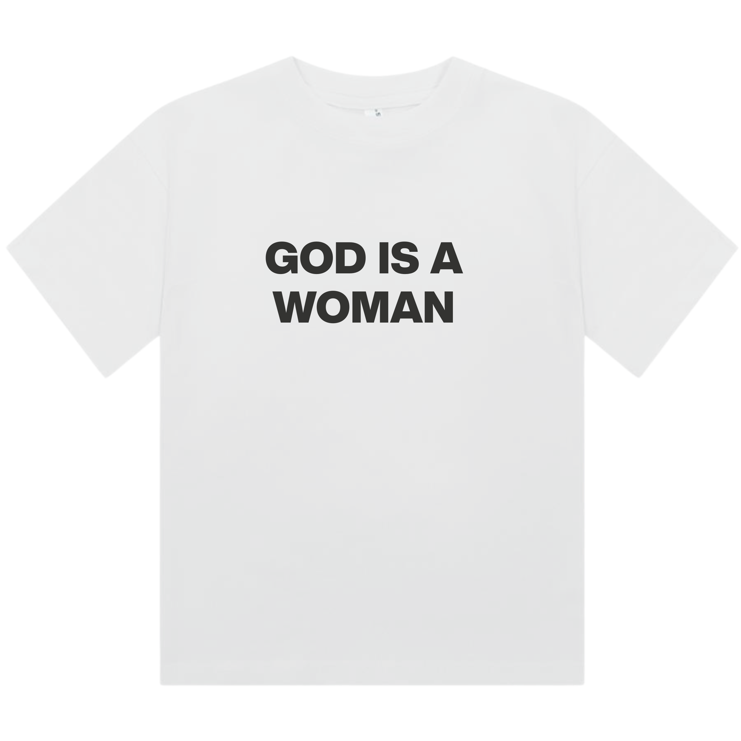 God Is A Woman | Fitted Baby Tee