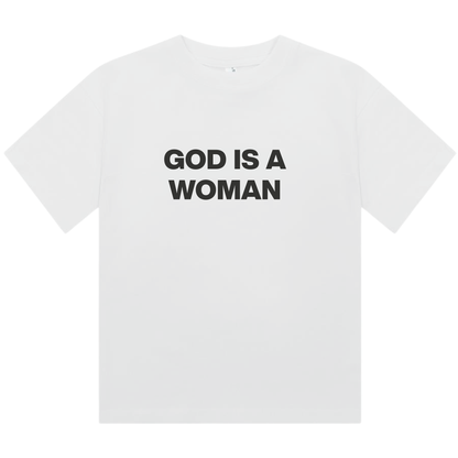 God Is A Woman | Fitted Baby Tee