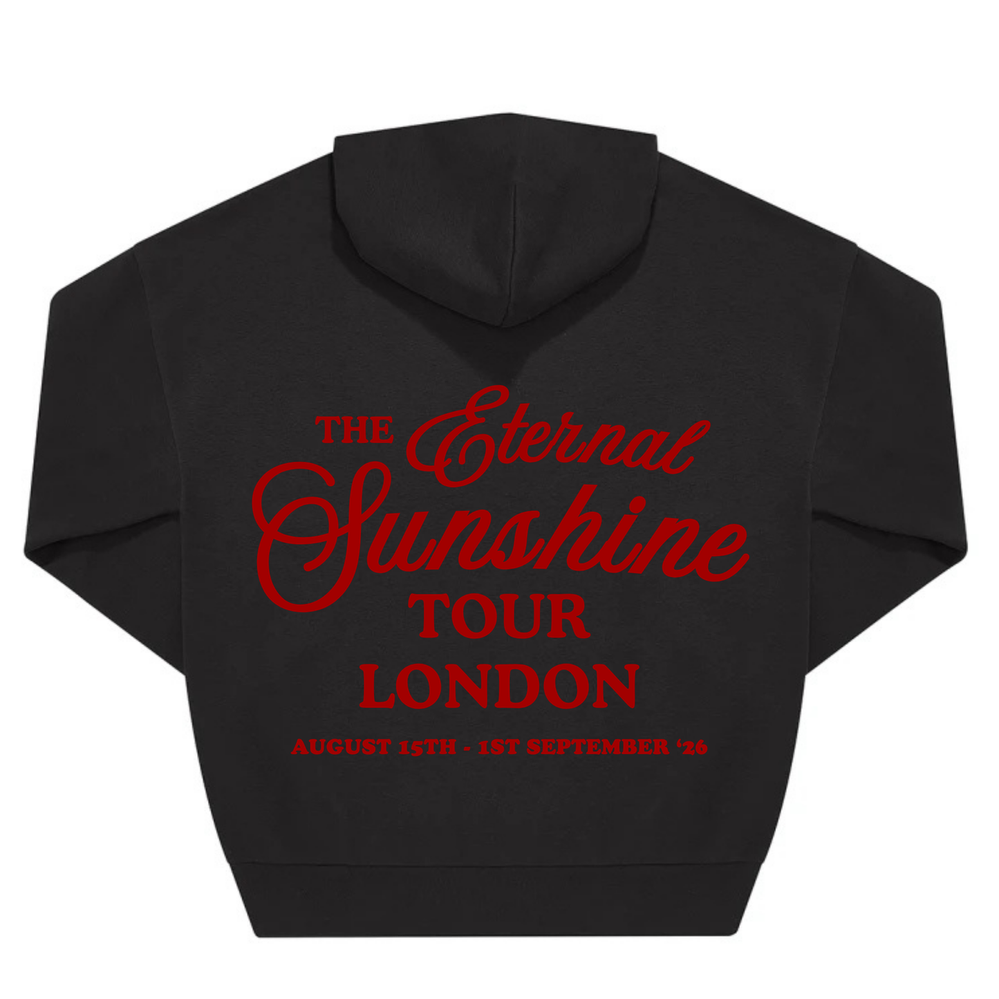 The Eternal Sunshine Tour Hoodie (RED Puff Print)