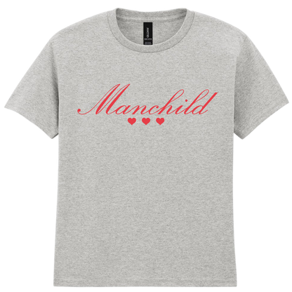 Manchild Puff Print| T-shirt