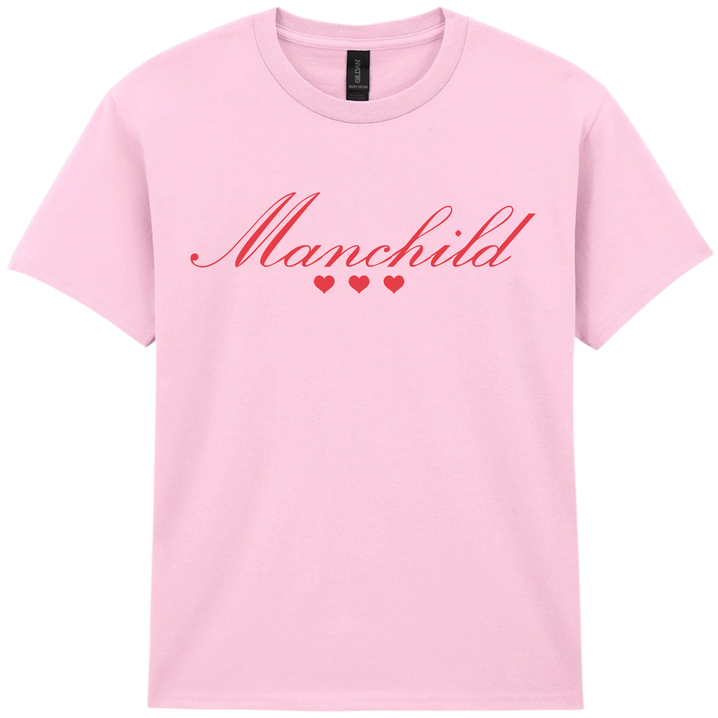 Manchild Puff Print| T-shirt
