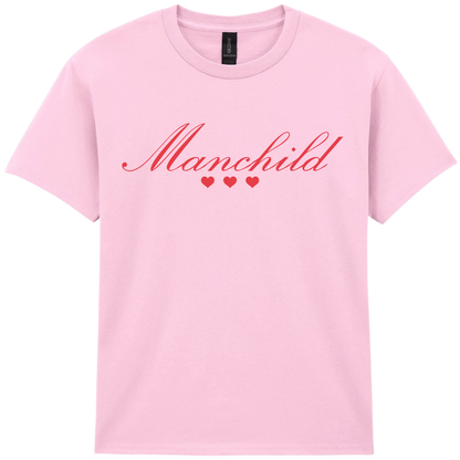 Manchild Puff Print| T-shirt