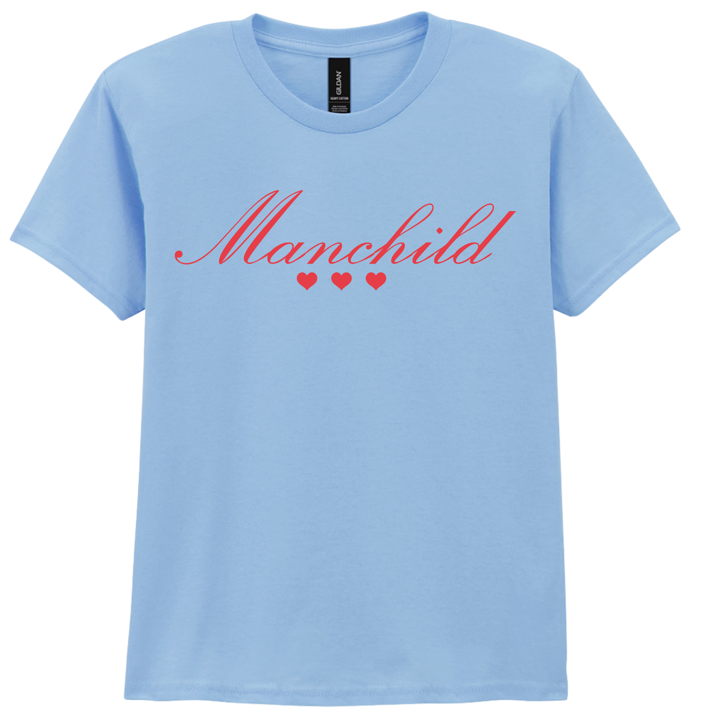 Manchild Puff Print| T-shirt