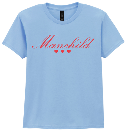 Manchild Puff Print| T-shirt