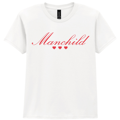 Manchild Puff Print| T-shirt