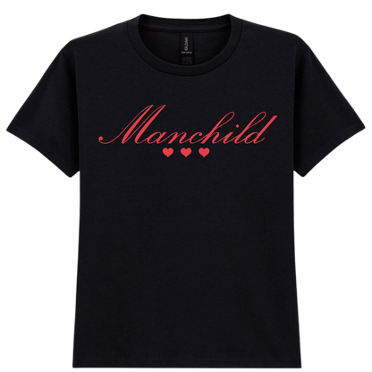 Manchild Puff Print| T-shirt