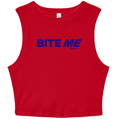 Bite Me Puff Crop Top
