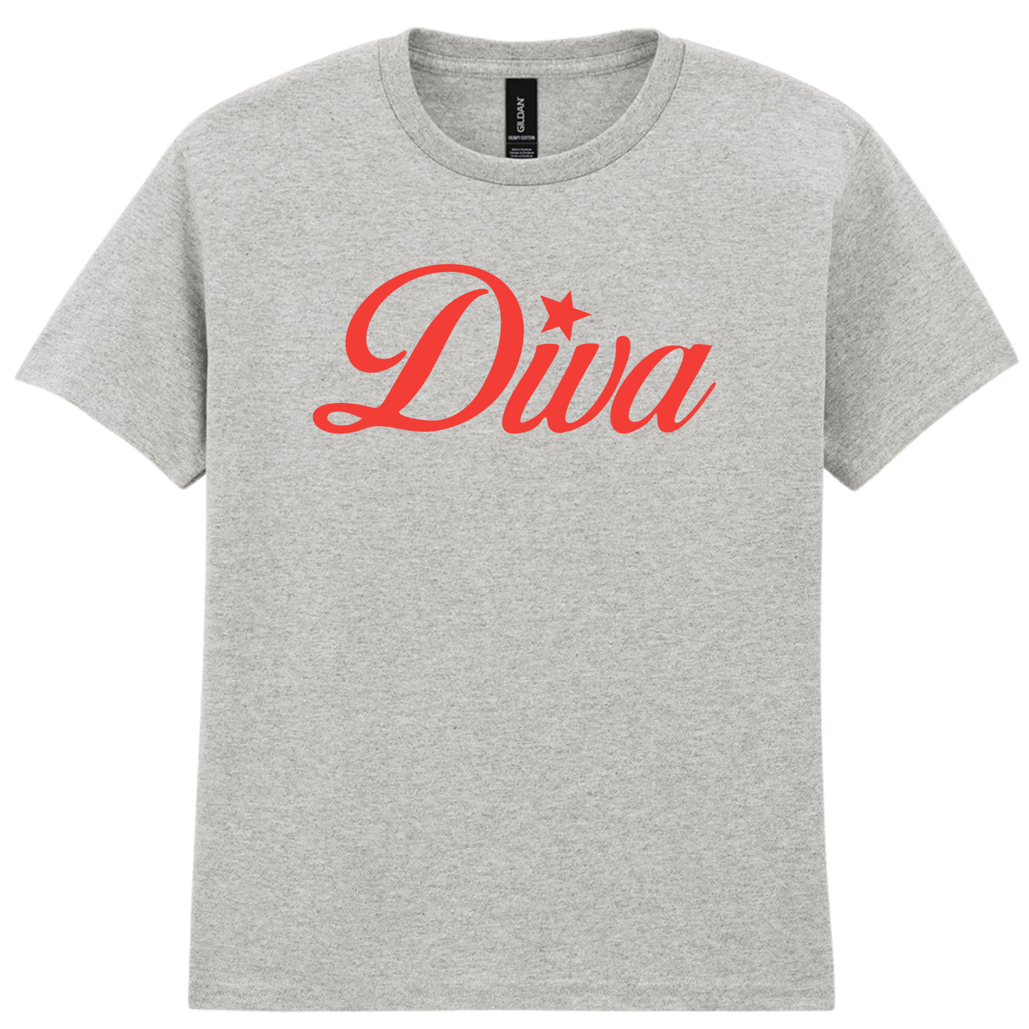 Diva Puff Print | Baby Tee