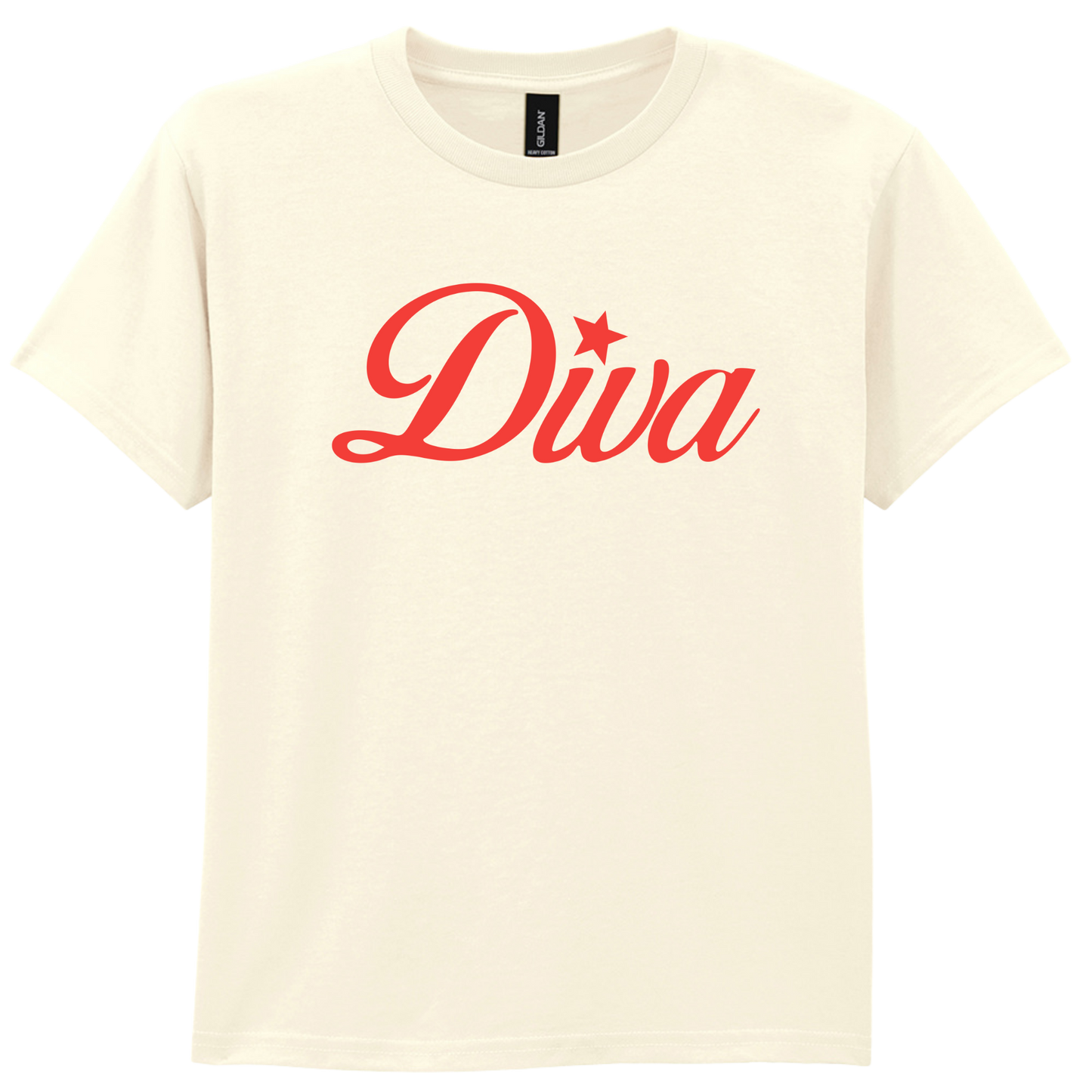 Diva Puff Print | Baby Tee