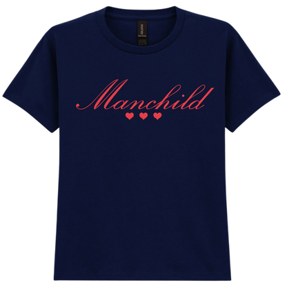 Manchild Puff Print| T-shirt