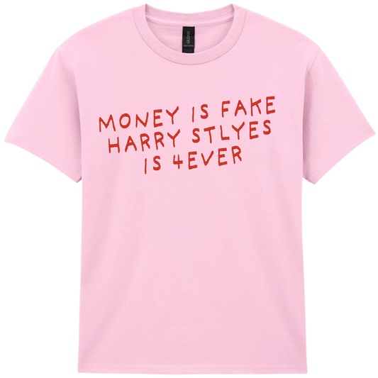 Money Is Fake Harry 4Ever | Baby Tee