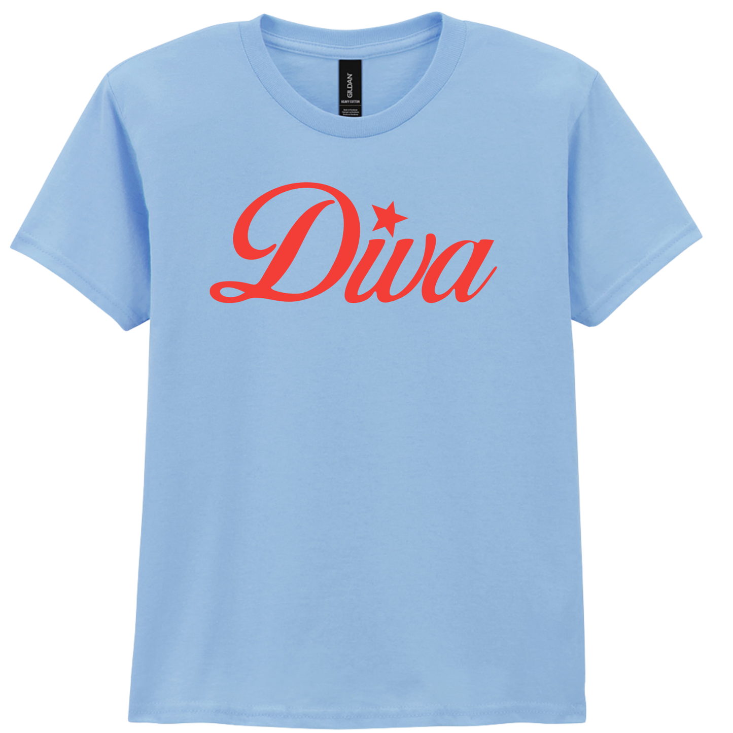 Diva Puff Print | Baby Tee