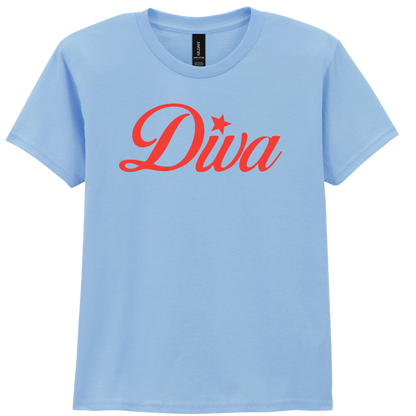 Diva Puff Print | Baby Tee