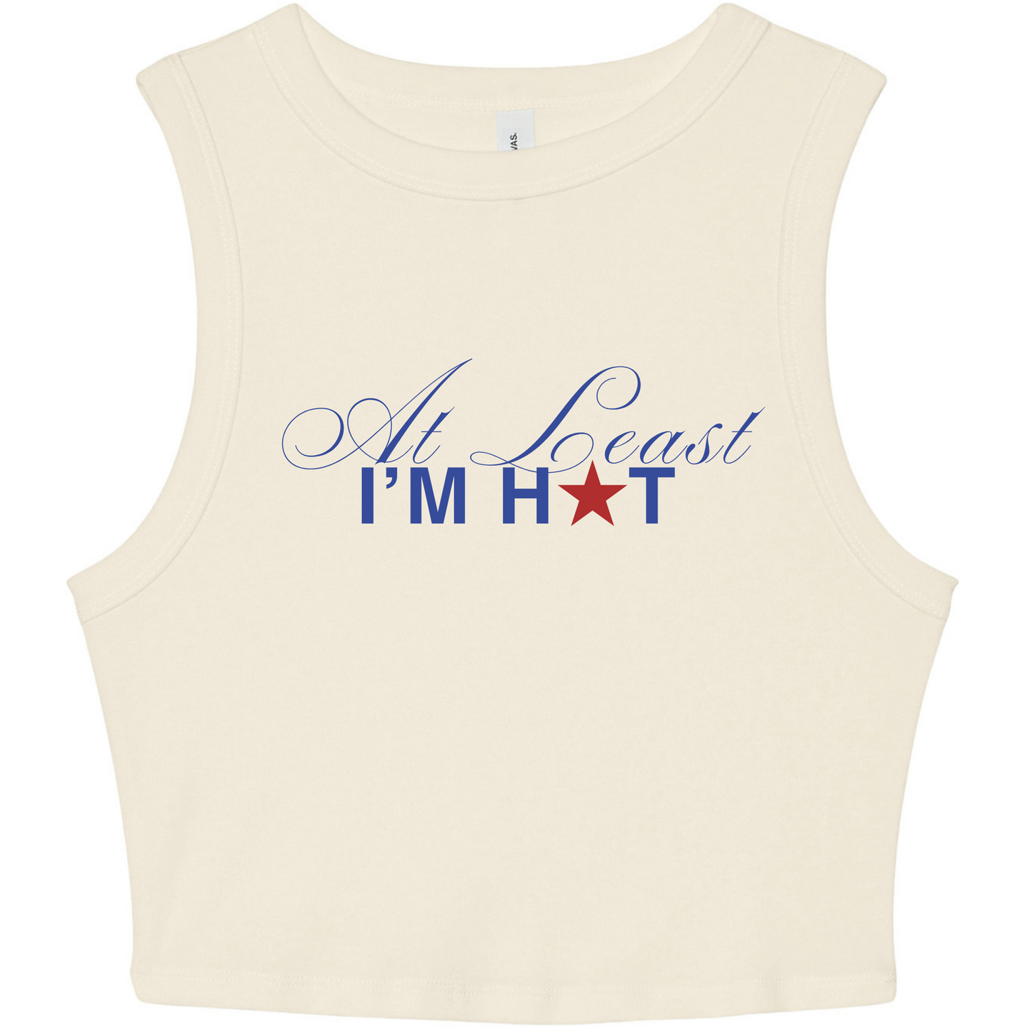 At Least I'm Hot Crop Top