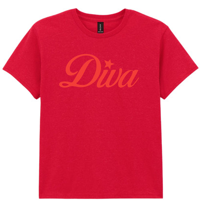 Diva Puff Print | Baby Tee