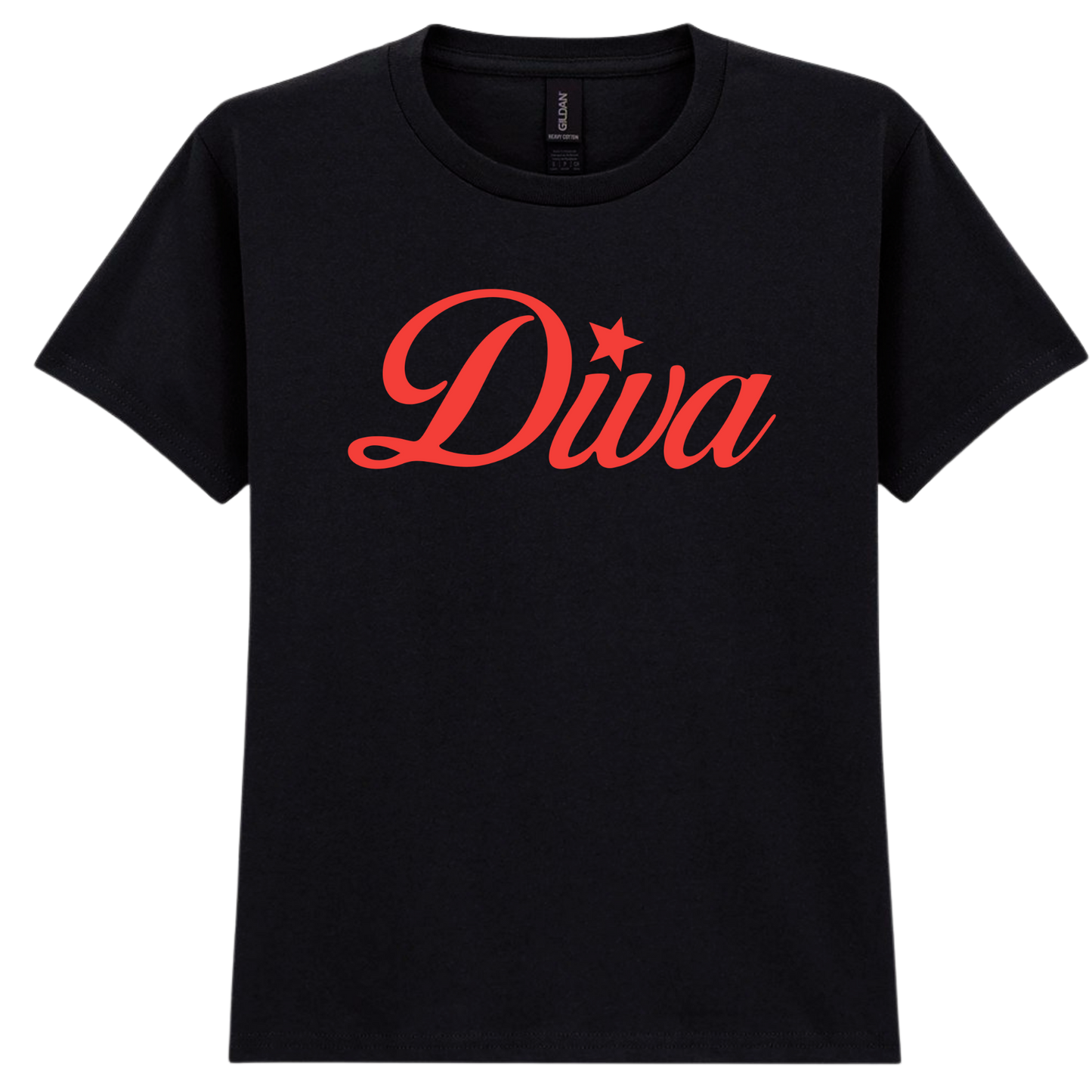Diva Puff Print | Baby Tee