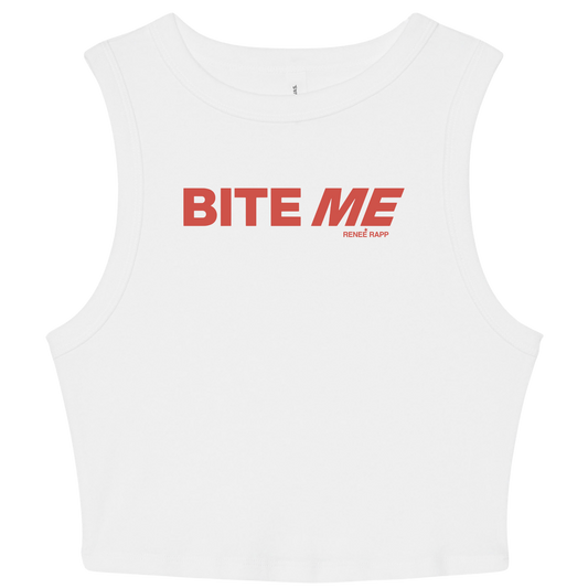 Bite Me Puff Print Crop Top
