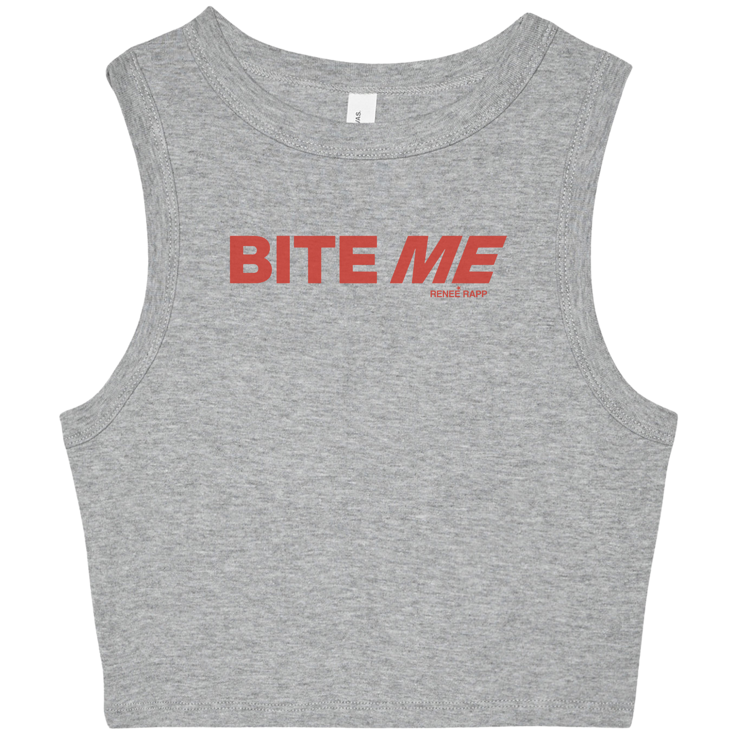Bite Me Puff Print Crop Top