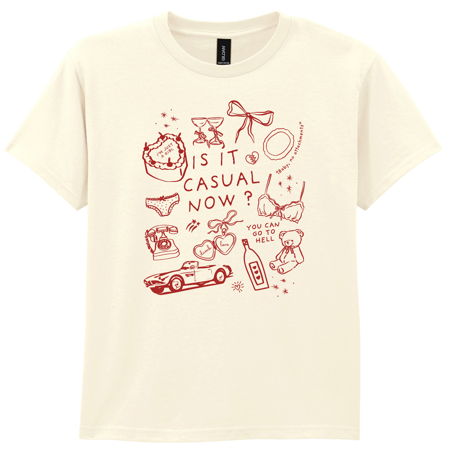 Is It Casual | T-shirt