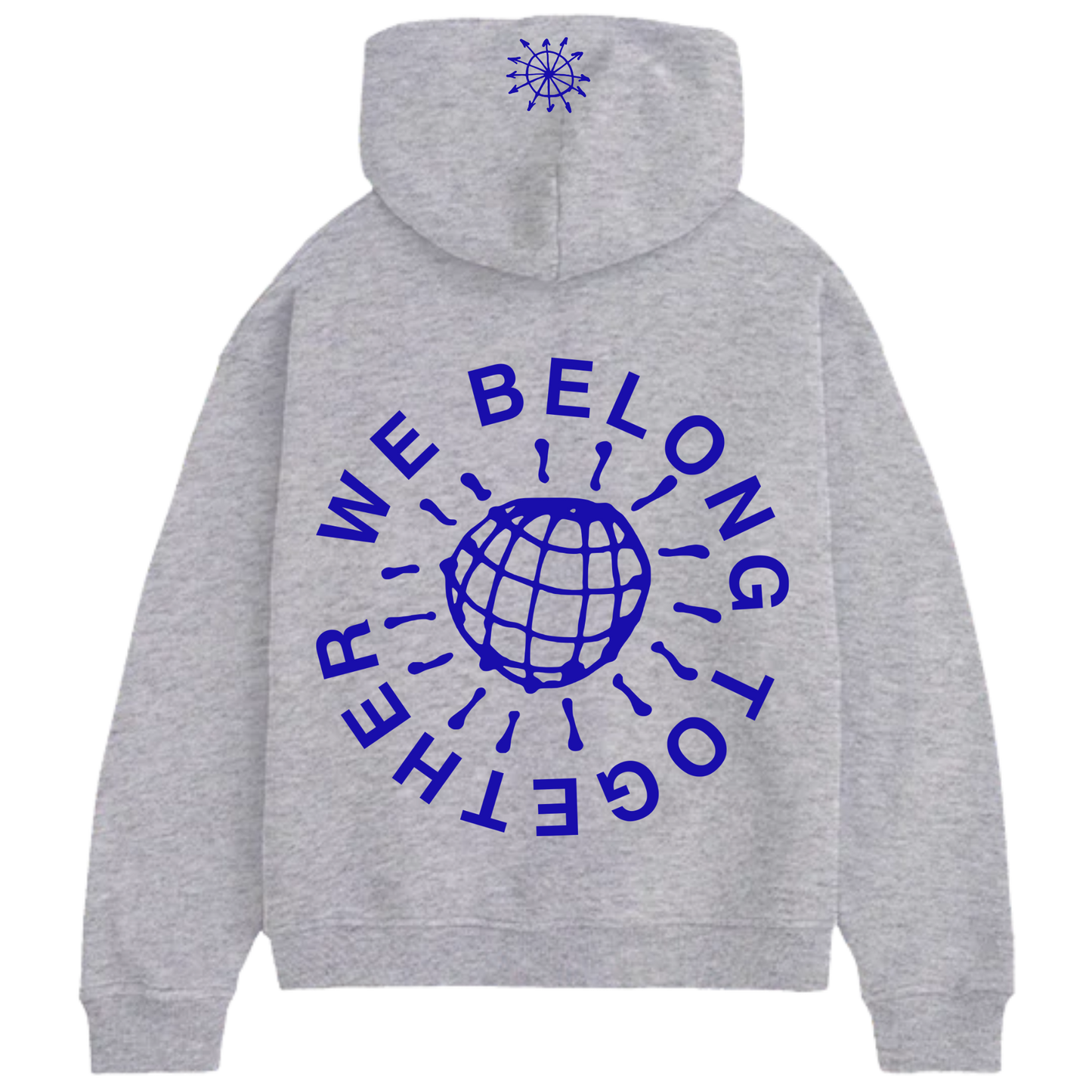 We Belong Together (Blue) PUFF Print | Hoodie