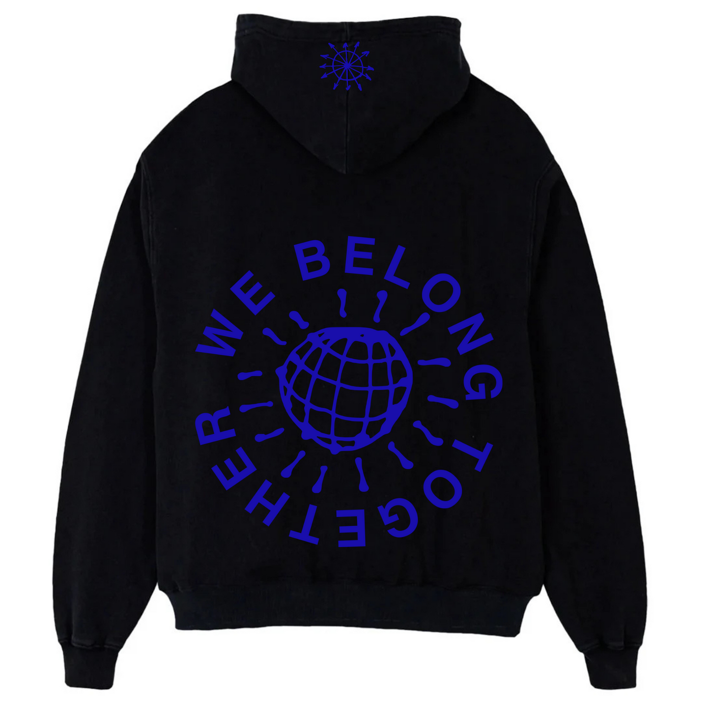 We Belong Together (Blue) PUFF Print | Hoodie