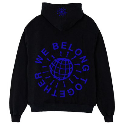 We Belong Together (Blue) PUFF Print | Hoodie