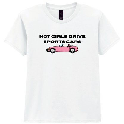 Hot Girls Drive Sports Car