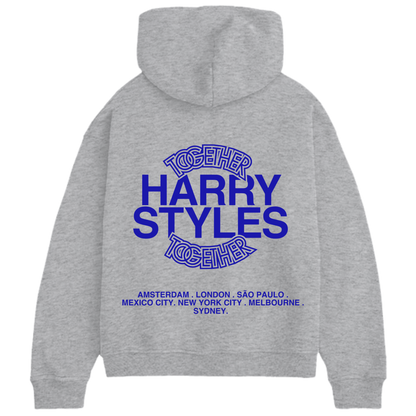 Together Together Blue Puff Print | Hoodie