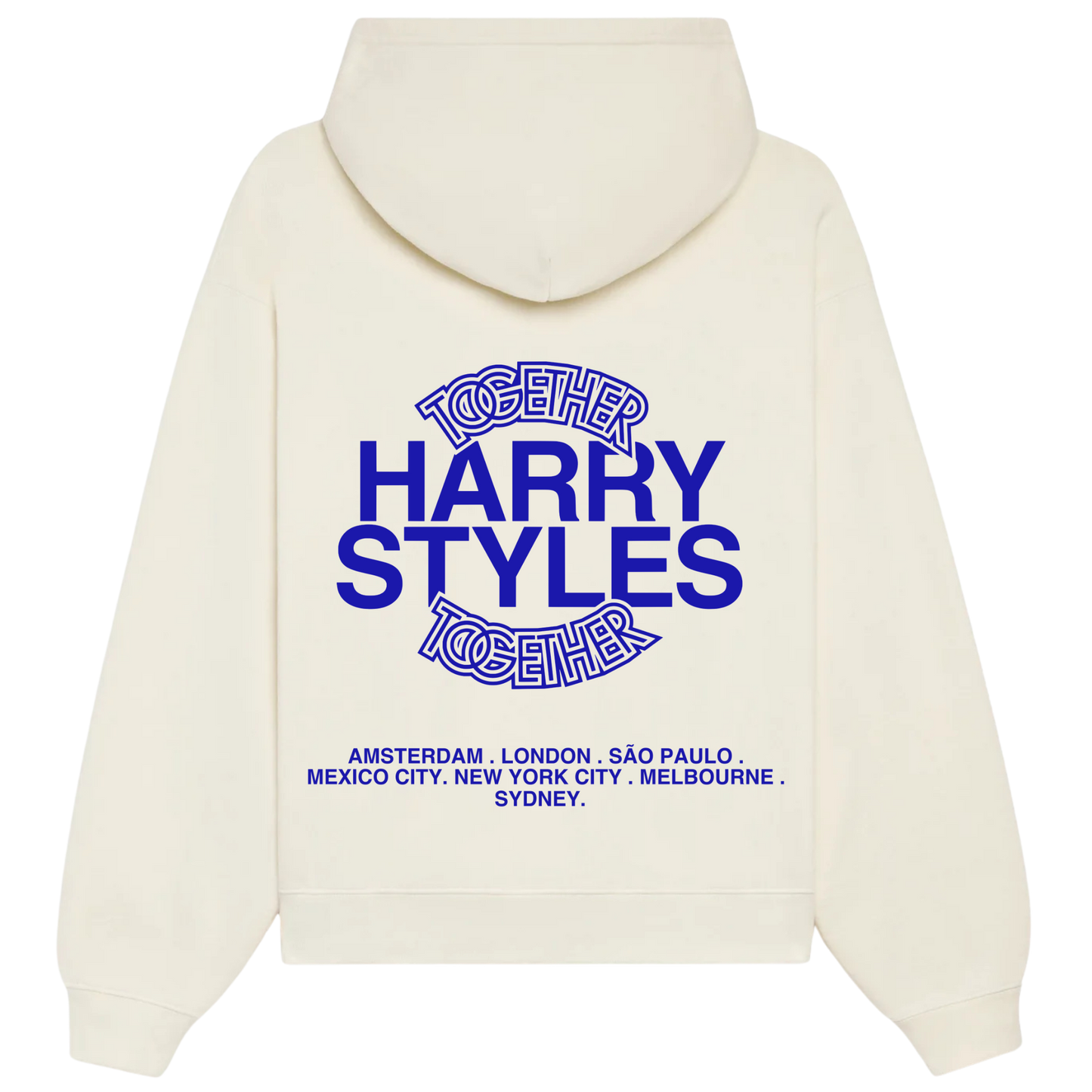 Together Together Blue Puff Print | Hoodie