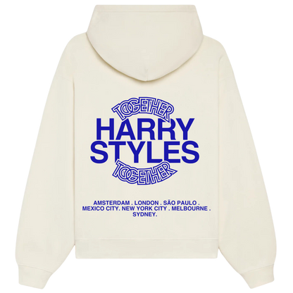 Together Together Blue Puff Print | Hoodie