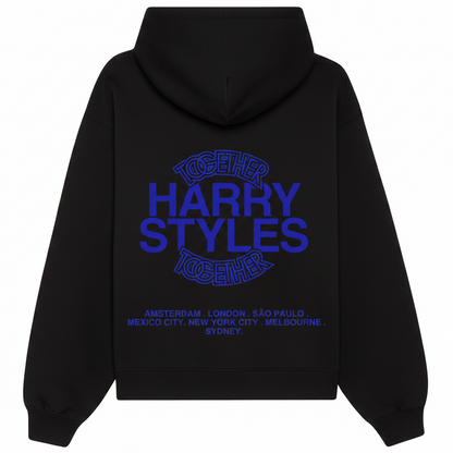 Together Together Blue Puff Print | Hoodie