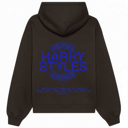 Together Together Blue Puff Print | Hoodie