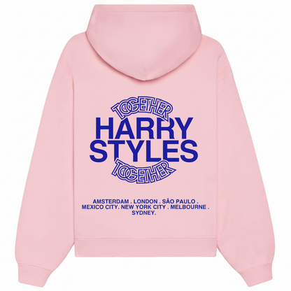 Together Together Blue Puff Print | Hoodie