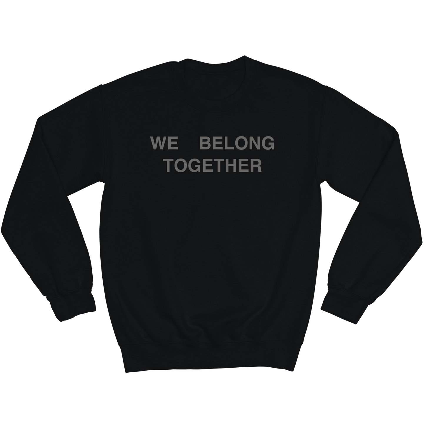 We Belong 🪩 PUFF Print | Sweatshirt