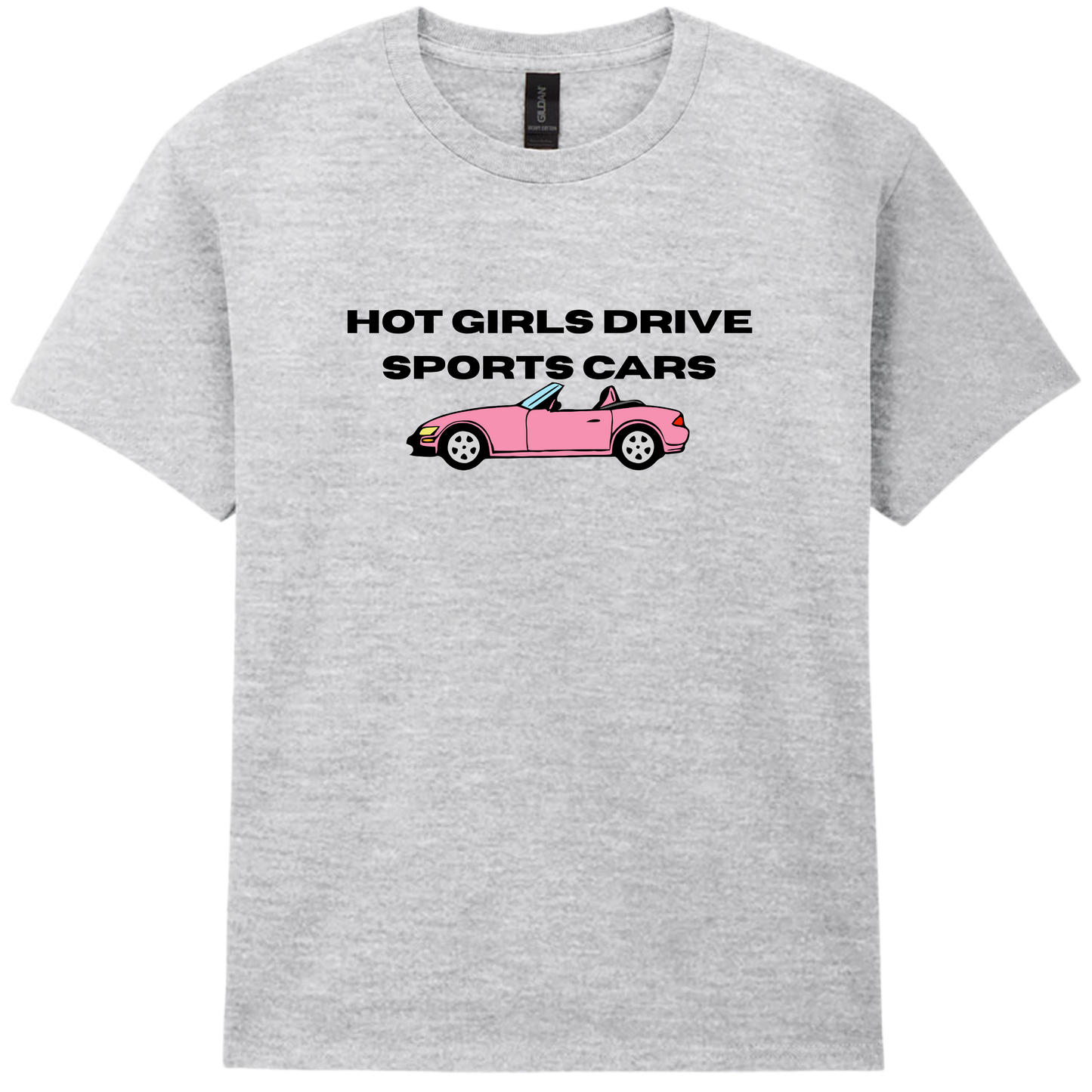Hot Girls Drive Sports Car