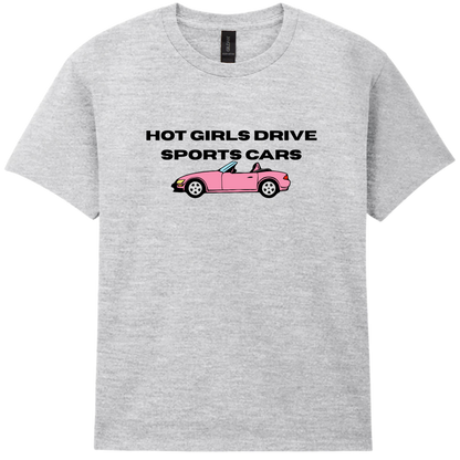 Hot Girls Drive Sports Car