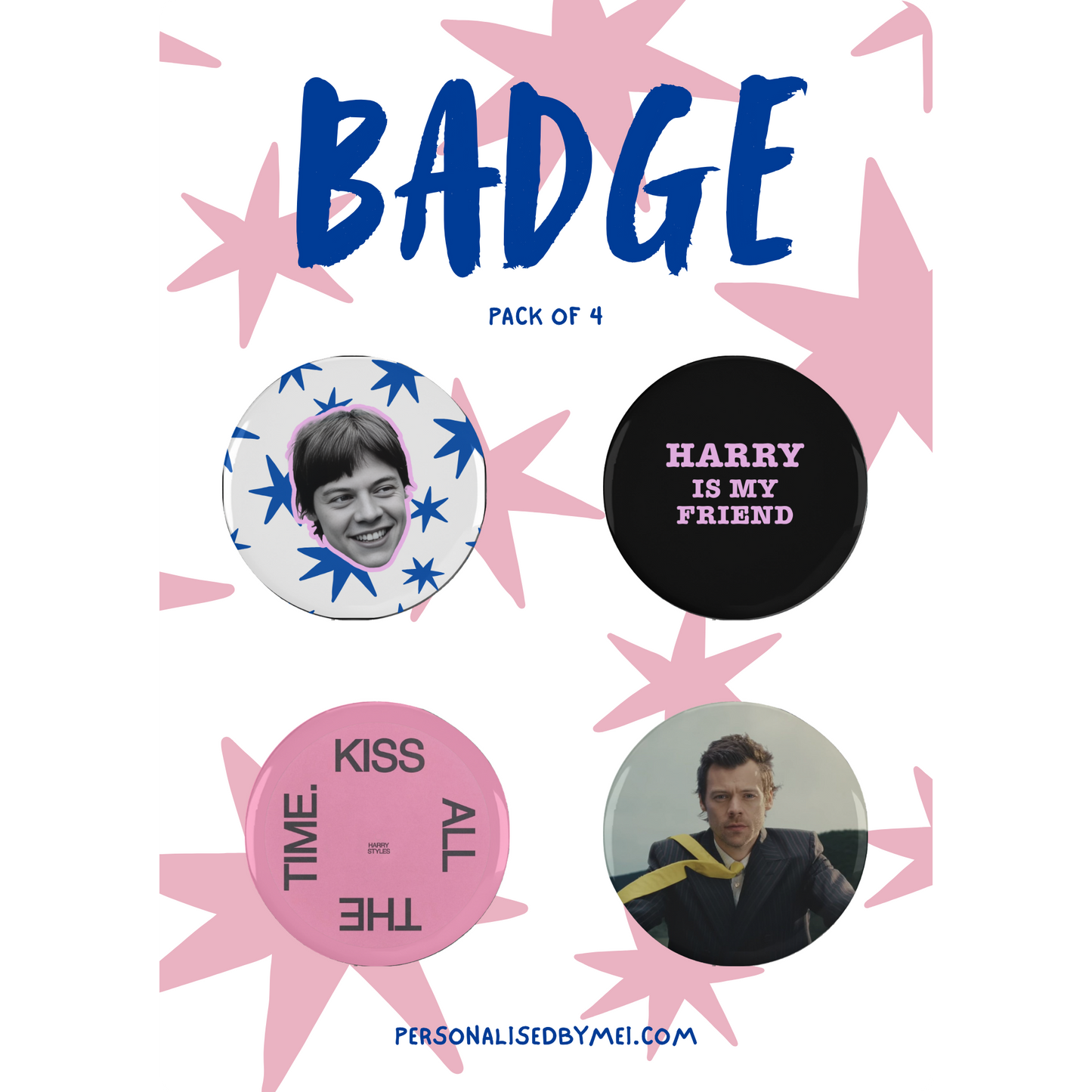 The Harry Button Badge Pack V2