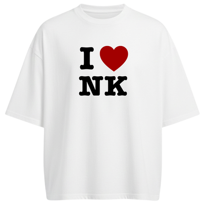 I ❤️ NK | Unisex Boxy Cropped T-Shirt