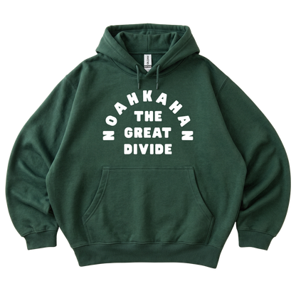 The Great Divide Puff Printed Hoodie |Green